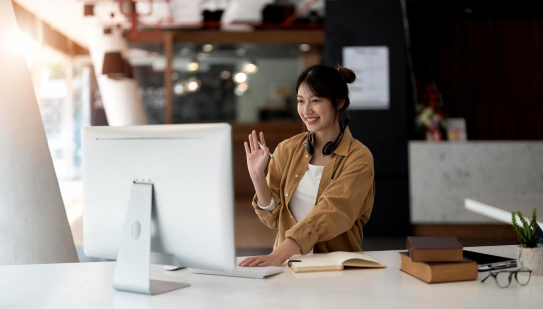 Sesión de código en vivo durante webinar